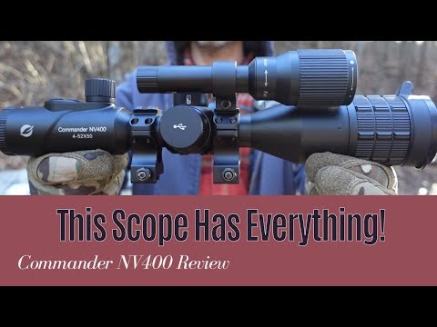 The night vision scope that does it all!  Commander NV400