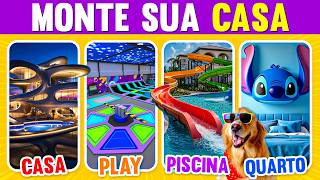 🏡✨ MONTE SUA CASA DOS SONHOS em 2025 💭🐶 Jogo das Escolhas