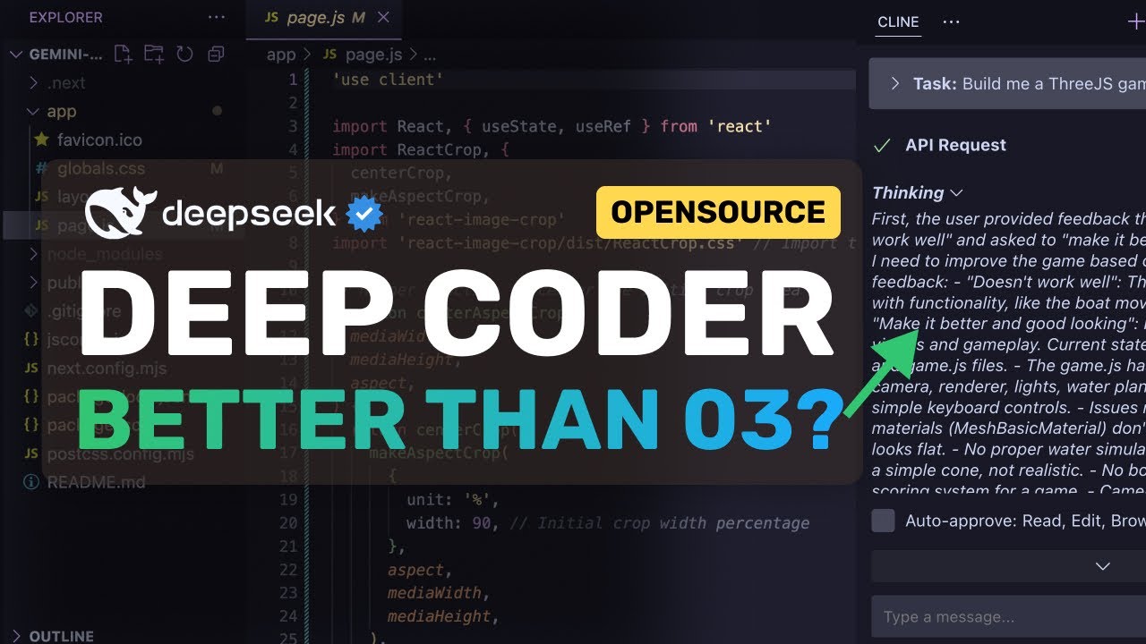 DeepCoder 14B : This LOCAL Opensource AI Coding MODEL is CRAZY!