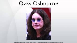 Ozzy Osbourne