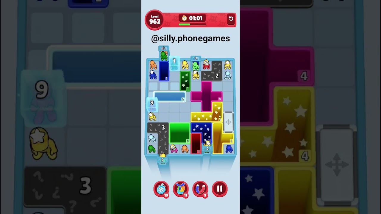 Drop Away Level 962 Walkthrough Solution