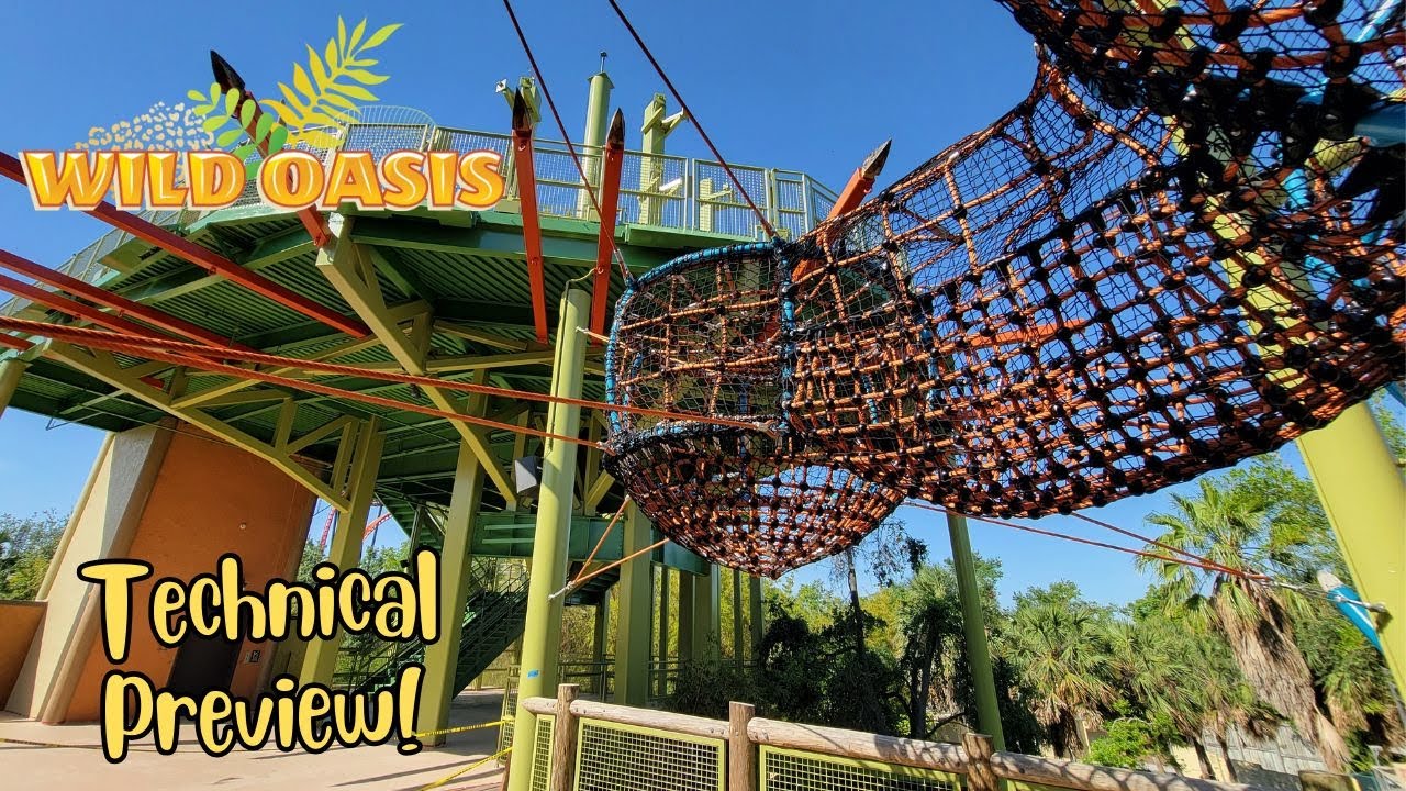 FIRST LOOK: Busch Gardens Tampa Bay Wild Oasis | Exclusive Preview & Hidden Details