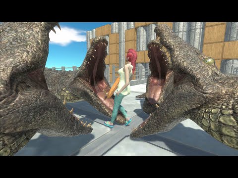 PURUSSAURUS FEED EVERY UNIT PART 2 - Animal Revolt Battle Simulator ARBS