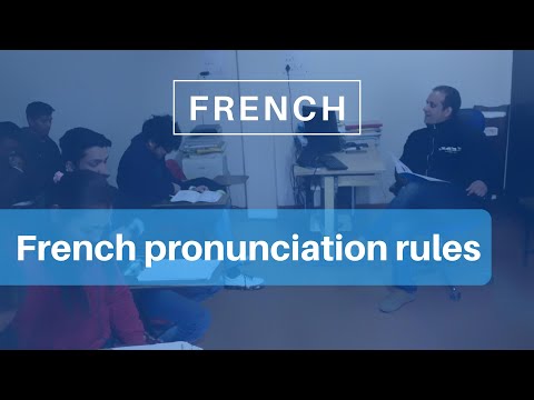 French Pronunciation Rules