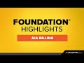 FOUNDATION Highlights — How to do AIA Billing in FOUNDATION