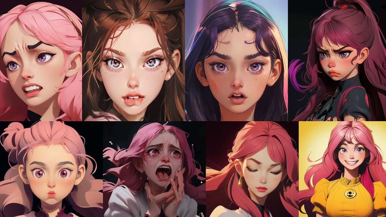 Add Expression to Stable Diffusion Characters