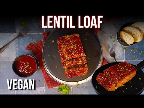 The Best Lentil Loaf Recipe | Vegan • Easy • Delicious