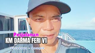 Download lagu The Journey of the KM Darma Ferry V1 | Surabaya – Sampit Route mp3