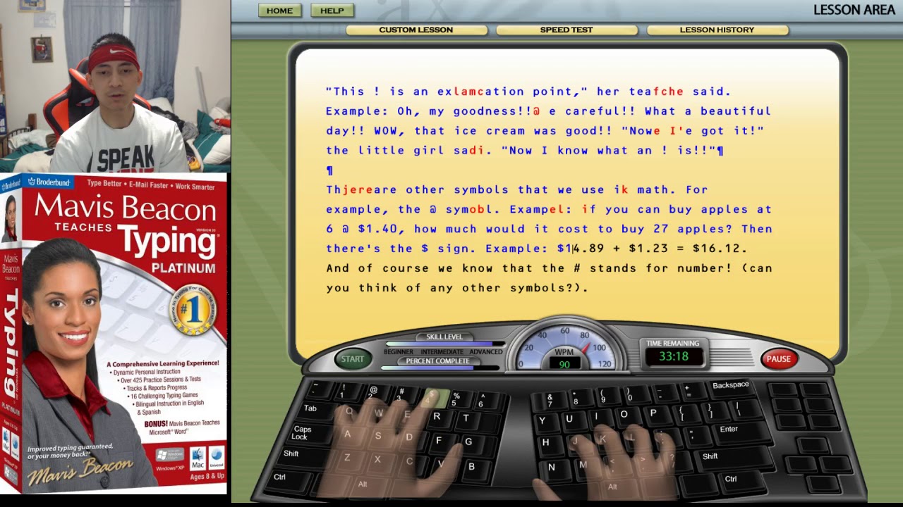 mavis beacon teaches typing for kids software
