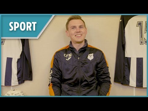 Football manager with M.E. gets astonishing gift