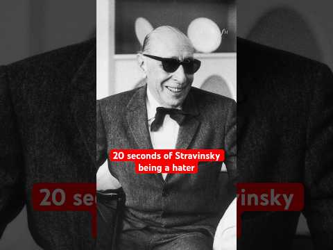 Stravinsky’s #insults were also a riot.