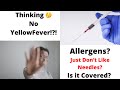 Yellow Fever Vaccination, Pt.1 | Preparing for International Travels