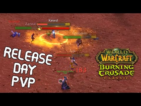 Terrorizing Hellfire Peninsula on Release | WoW TBC Classic Shadow Priest PvP
