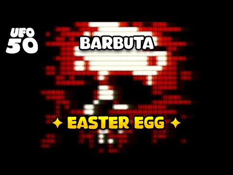 UFO 50 | BARBUTA Secret Title Change "Loungewear Rocks" Easter Egg