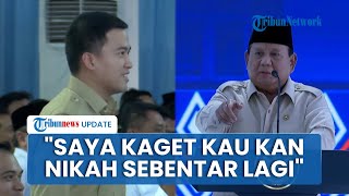 Kelakar Prabowo Maafkan Kesalahan Sekprinya karena Masih Mau Kerja Jelang Nikah: Saya Kaget Kok Ikut