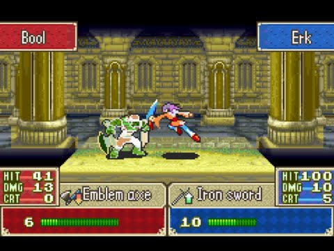 Fire Emblem 7 Eubans Randomizer: Part 5 - Hassle at the Castle