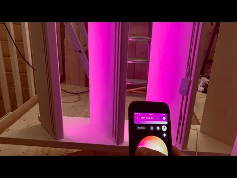 Renovation: Philips Hue Lightstrip Plus. First strips installed!