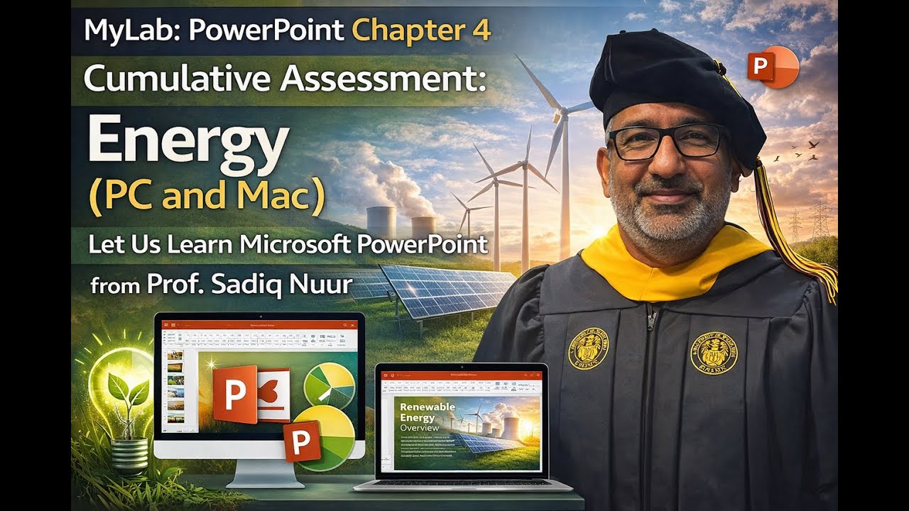 MyLab: PowerPoint Chapter 4 : Cumulative Assessment Energy (PC and Mac)