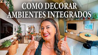 COMO DECORAR AMBIENTES INTEGRADOS