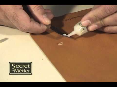comment reparer accroc canape cuir