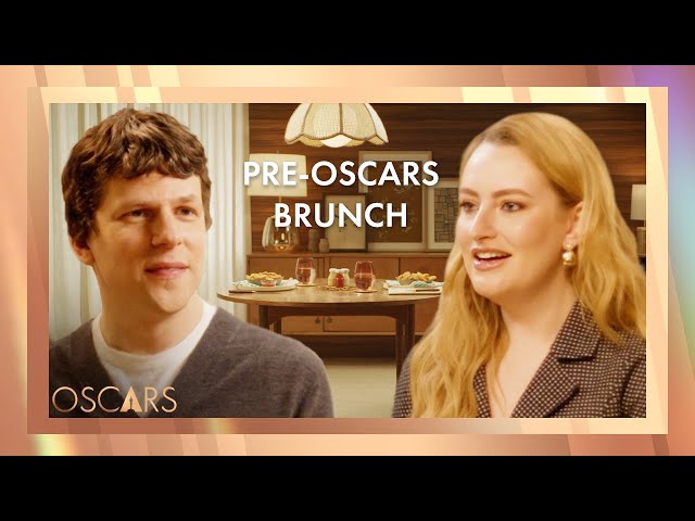 Jesse Eisenberg Gives Amelia Dimoldenberg Tips On Getting A Date To Write A Song About Her Oscars