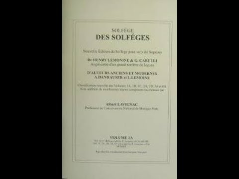 Lavignac Solfege Book 1A No.124