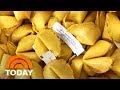 Al Roker Visits The Largest Fortune Cookie Factory In The World | TODAY
