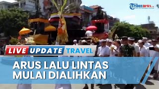 Dukung Pelaksanaan Tawur Agung Kesanga, Sejumlah Arus Lalu Lintas di Denpasar Direkayasa