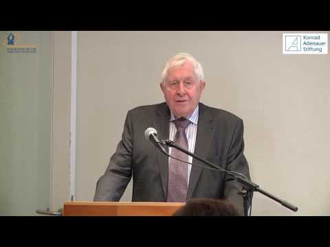 Prof. Bernhard Vogel -  "Marking Twenty Years of Israel-EU Scientific Cooperation"