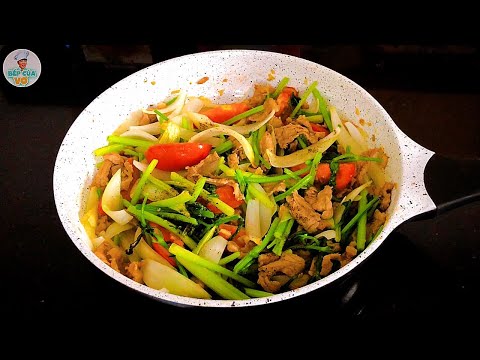 Bò xào cần tây