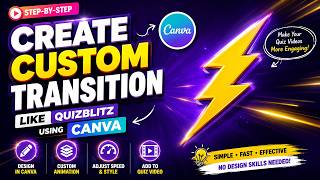 Create a Custom Transition Like QuizBlitz Using Canva