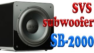 SVS SB-2000 Black Ash - відео 1
