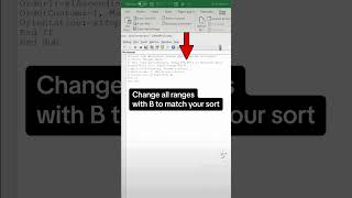 Auto sort. Set up your spreadsheet to automatically sort as you type in new values. - Excel Xpert tutorial video