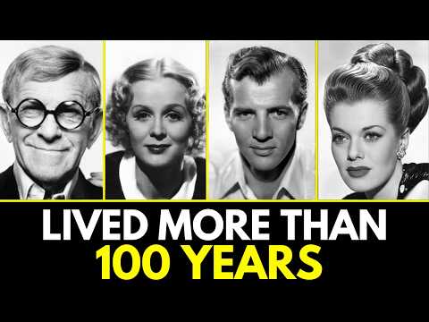 29 American Icons Who Lived Longer Than 100 Years