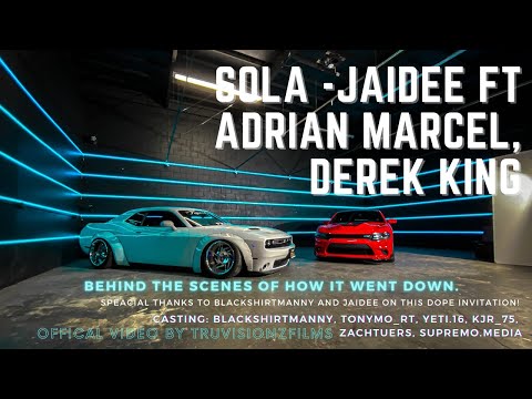 Sola (BEHIND THE SCENES) - JAIDEE X ADRIAN MARCEL X DEREK KING #rnb #carscene #reggaetonmusic