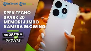 Punya Tampilan Mirip iPhone 14 Pro, Intip Spek Tecno Spark 20, Dibekali Memori Jumbo Kamera Glowing!