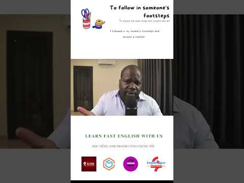 To Follow in Someone’s Footsteps