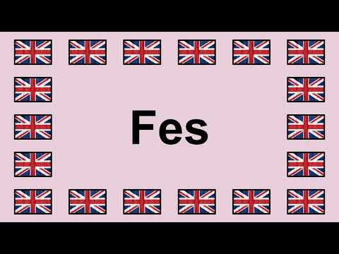 Pronounce FES in English 🇬🇧