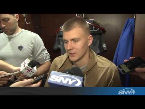 Kristaps Porzingis hits career high 35 points in Knicks win