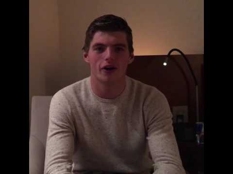 Max Verstappen reviews his P2 in the Japanese GP (English), 10/10/2016