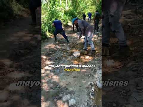 🚧Inicia construcción de placa huella en la vereda el Almendral.