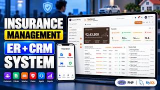 I Built Complete Vehicle Insurance Agency System with AI - Policies Claims WhatsApp - PHP Project by Rameez Scripts