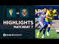 Highlights Cádiz CF vs Villarreal CF (0-0)