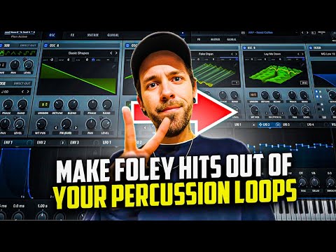 Making Foley Hits Out Of Your Percussion Loops