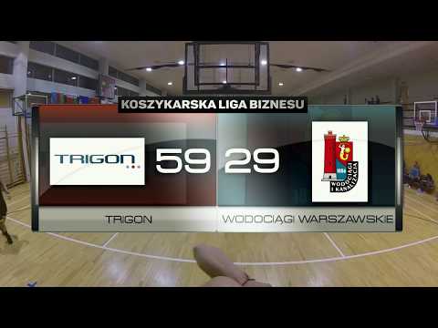 Trigon vs Wodociągi Warszawskie - III kolejka - Warszawa - Koszykarska Liga Biznesu