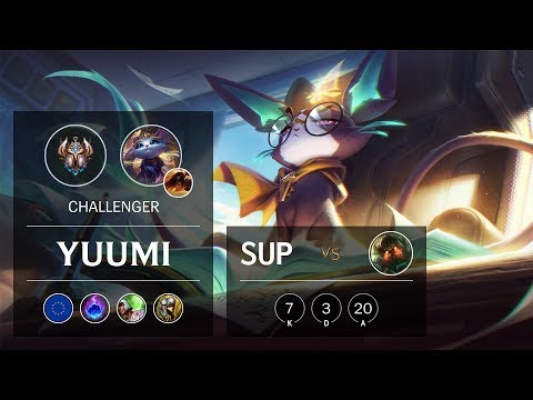 Yuumi Support vs Nautilus - EUW Challenger Patch 9.12