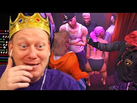 THEO GETS A PRIVATE DANCE! 😏😂 KNOSSI GTA RP - THEO VAN ALGE! 🔥 Part 10