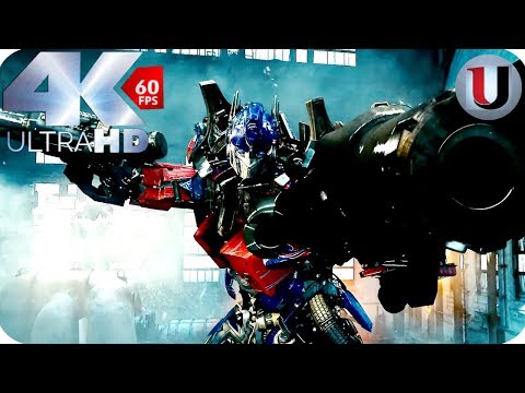 Transformers 2 Revenge of the Fallen Forest Battle Scene  Autobots vs  Decepticons (4K)