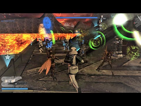 Star Wars: Battlefront 2 Remastered - Mission 11 - Mustafar: Tying Up Loose Ends (4K)