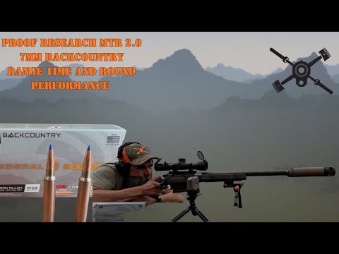 Proof Research MTR 7mm Backcountry with Federal Premium 168 grain Barnes LRX copper ammo